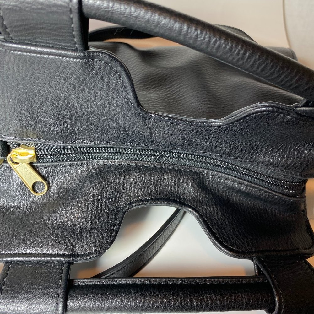 Anthropologie Mini Knotted Black Crossbody bag - Picture 3 of 4